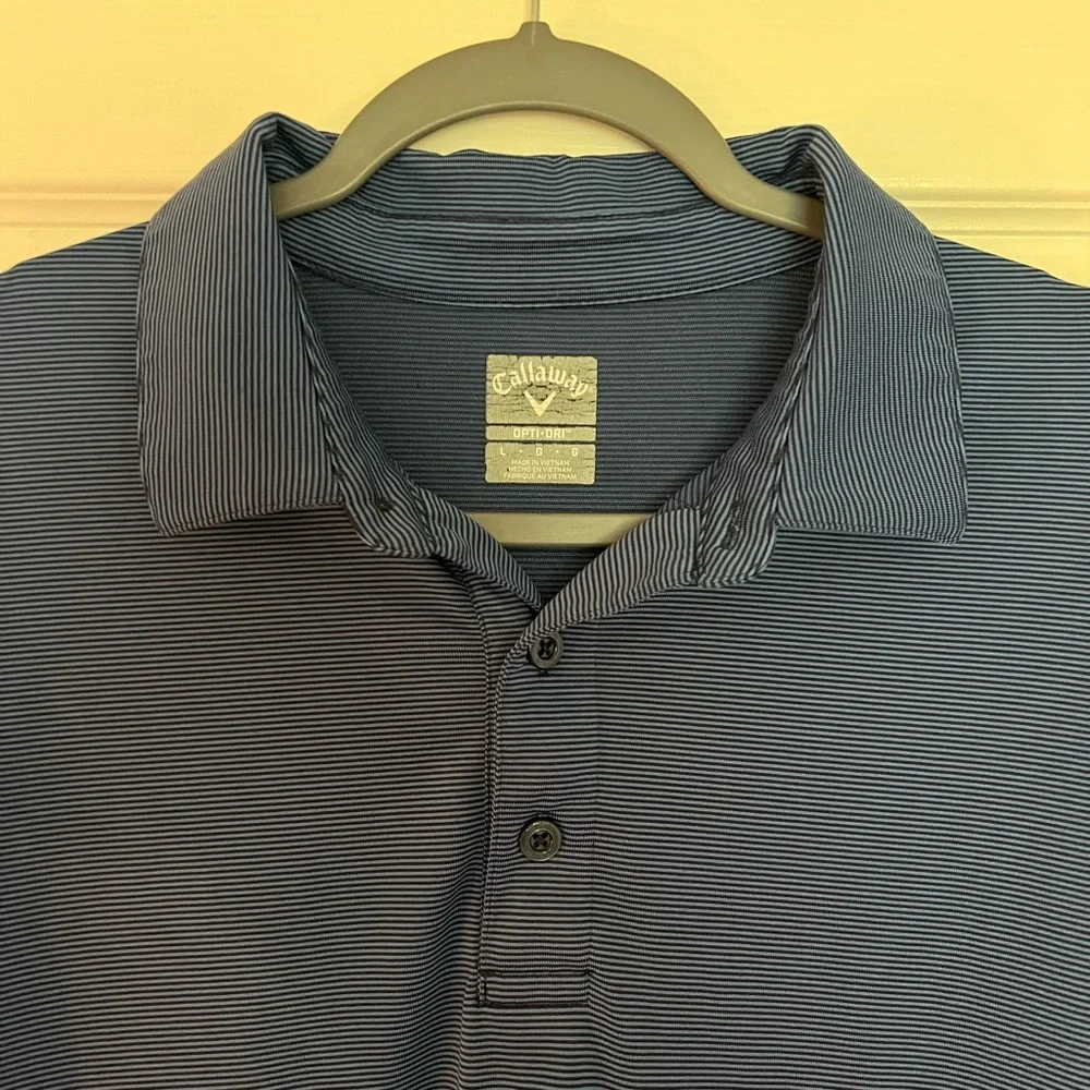 Callaway Men's Navy Polo Shirt - Picture 2 of 5